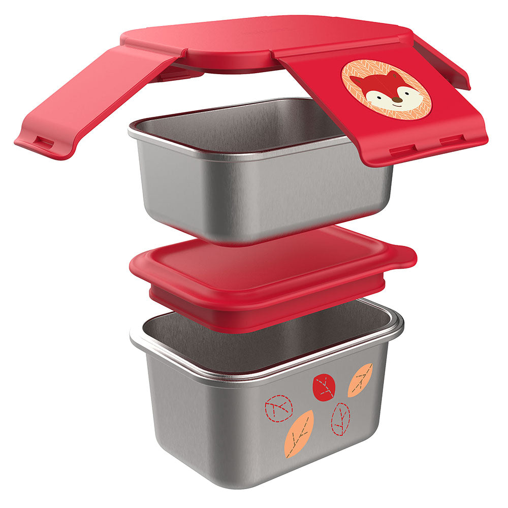 Skip Hop Stainless Steel Lunch Kit - Fox | Little Baby.