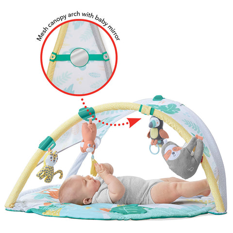 Skip Hop Tropical Paradise Activity Gym & Soother | Little Baby.