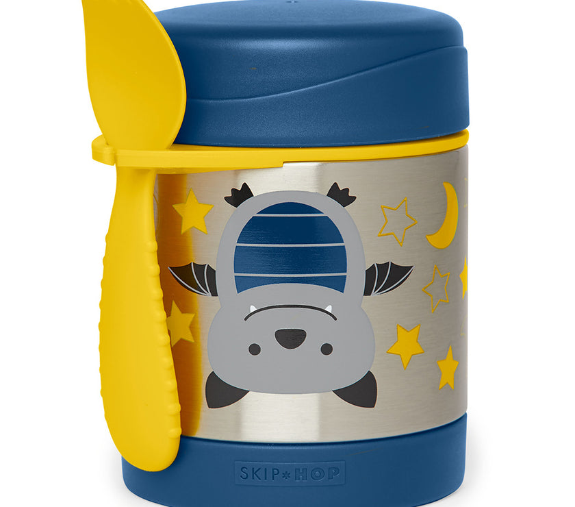 Skip Hop Zoo Insulated Food Jar - Bat | Little Baby.