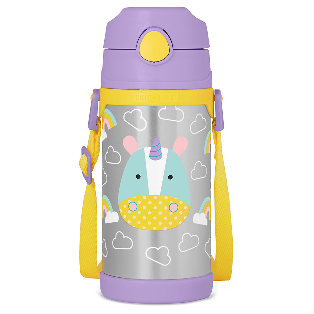Skip Hop Zoo Insulated Stainless Steel Bottle - Unicorn | Little Baby.