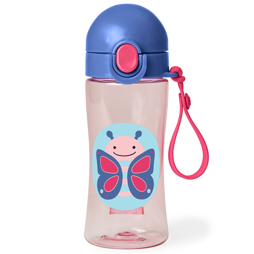Skip Hop Zoo Lock Top Sport Bottle - Butterfly | Little Baby.