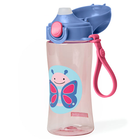 Skip Hop Zoo Lock Top Sport Bottle - Butterfly | Little Baby.