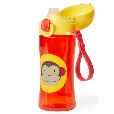 Skip Hop Zoo Lock Top Sport Bottle - Monkey | Little Baby.