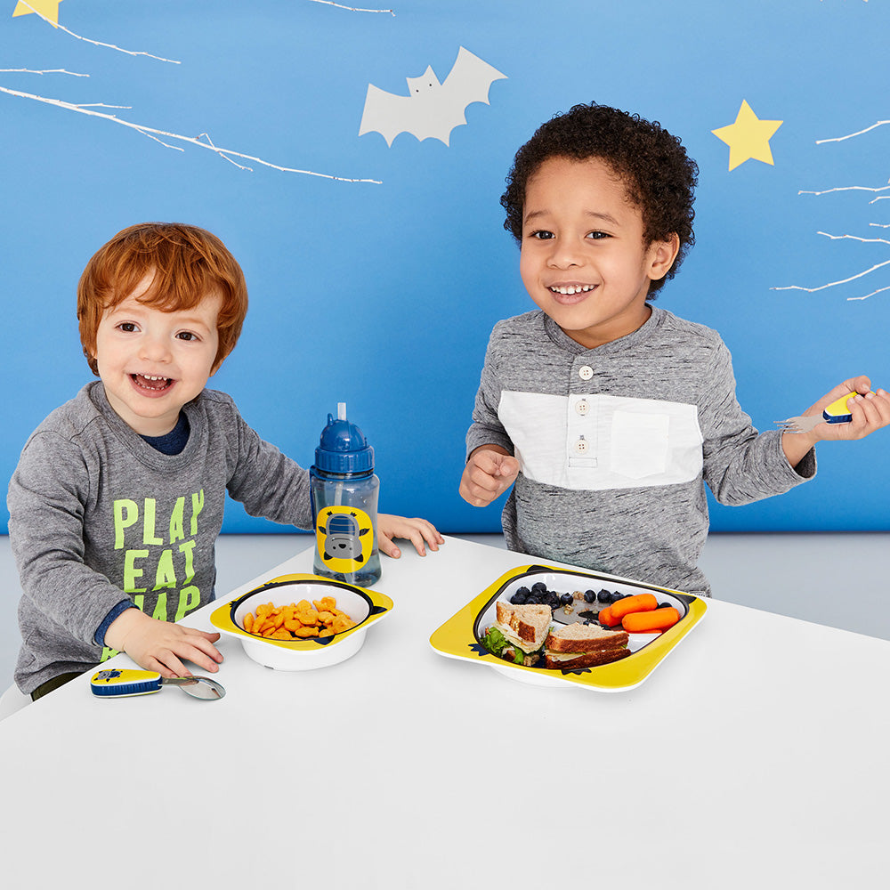 Skip Hop Zootensils Fork & Spoon - Bat | Little Baby.