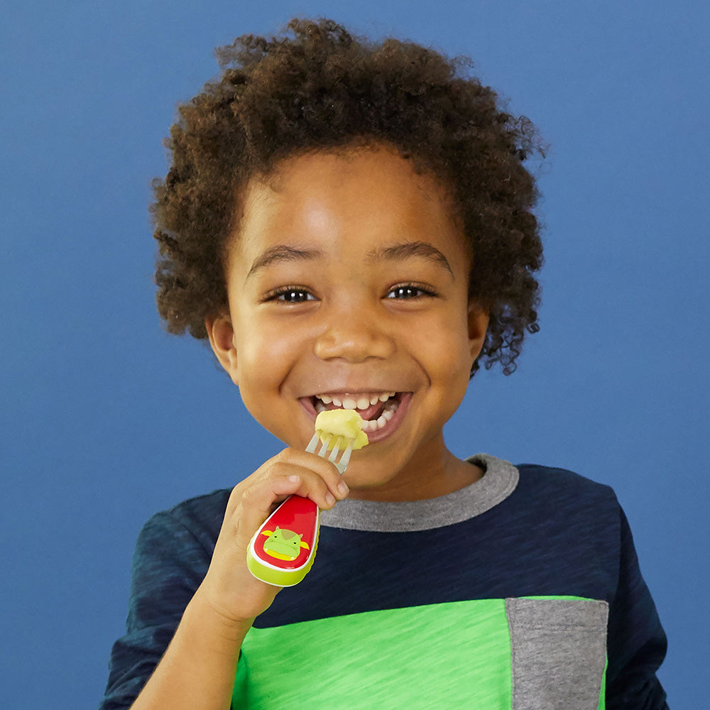 Skip Hop Zootensils Fork & Spoon - Dragon | Little Baby.