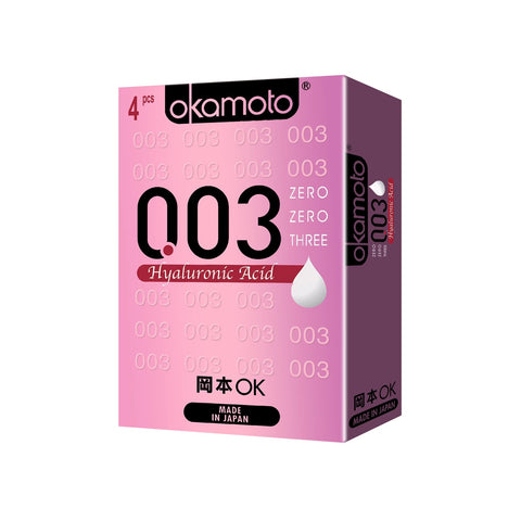 Okamoto Condoms 003 Hyaluronic Acid 4s | Little Baby.
