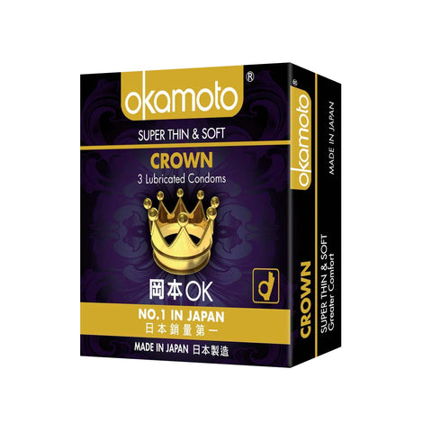 Okamoto Condoms Crown 3s | Little Baby.