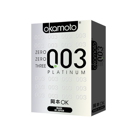 Okamoto Condoms 003 Platinum 4s | Little Baby.