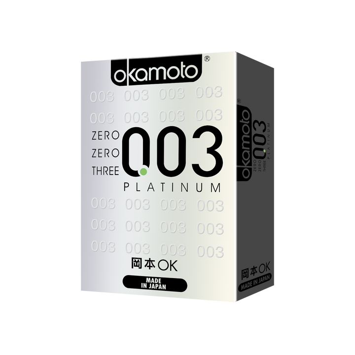 Okamoto Condoms 003 Platinum 4s | Little Baby.