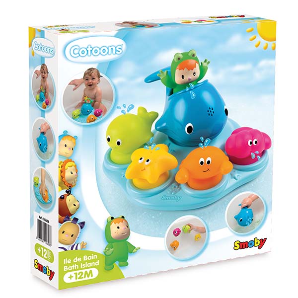 Smoby Cotoons Bath Island | Little Baby.