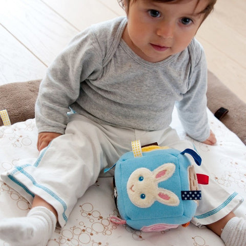 Snoozebaby Soft Toy - Animal Cube | Little Baby.