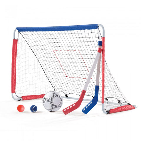 Step 2 3-In-1 Pitch Back, Soccer & Hockey Goal | Little Baby.