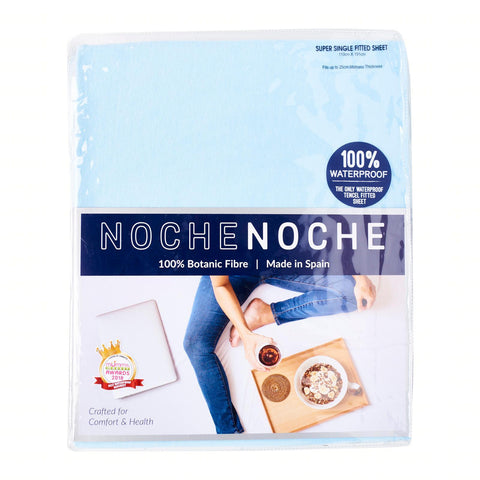 Noche Noche (23/40) Single Fitted Bedsheet Set (25cm) (1 Bedsheet + 1 Pillow Case) | Little Baby.