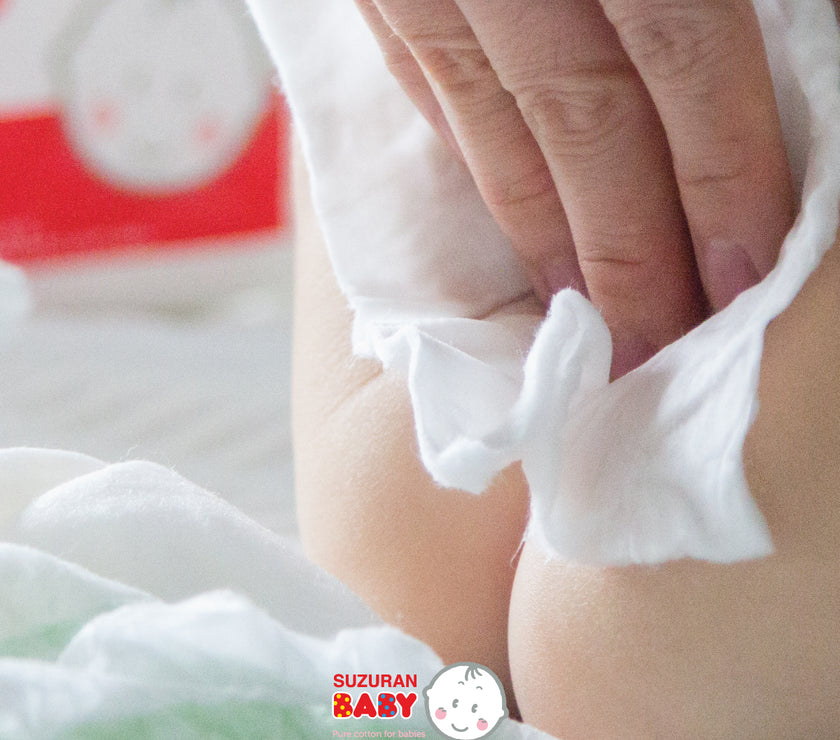 Suzuran Baby Antibacterial Cotton 120 pcs | Little Baby.