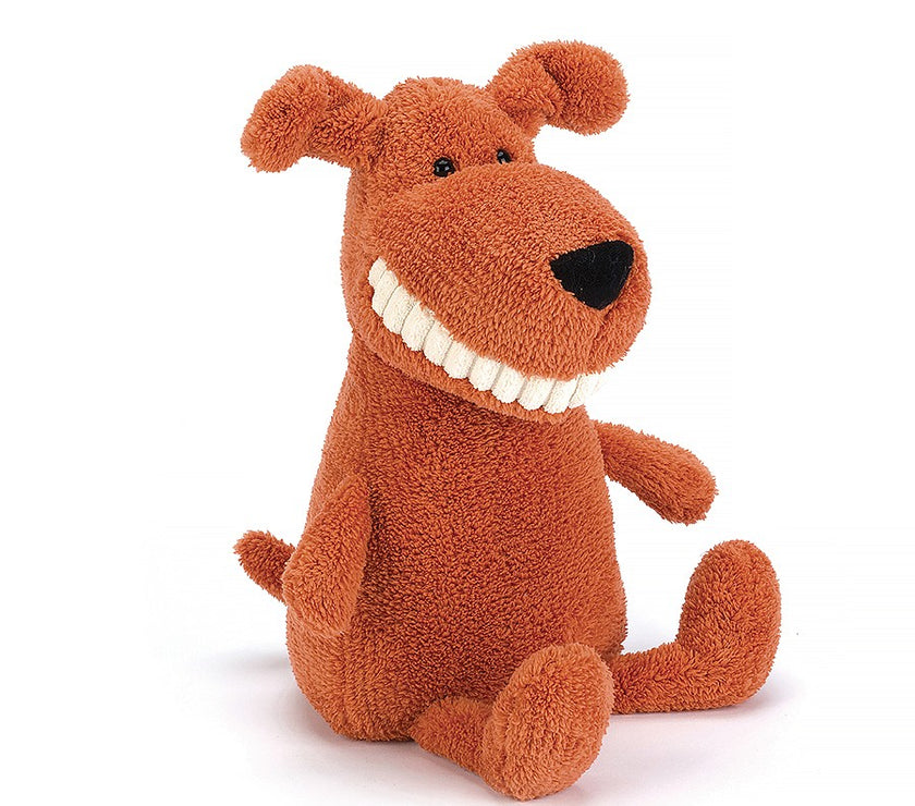 JellyCat Toothy Mutt - Large H36cm | Little Baby.