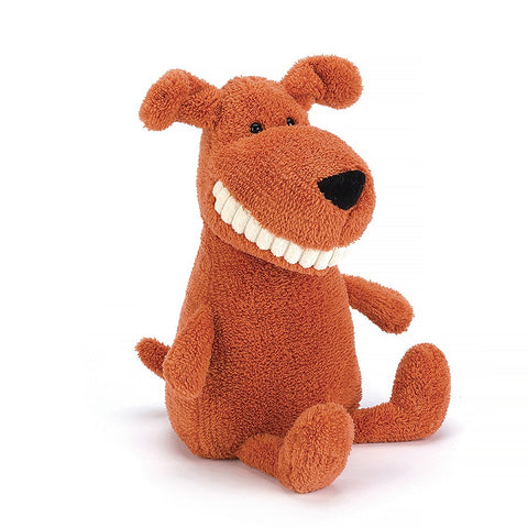 JellyCat Toothy Mutt - Large H36cm | Little Baby.