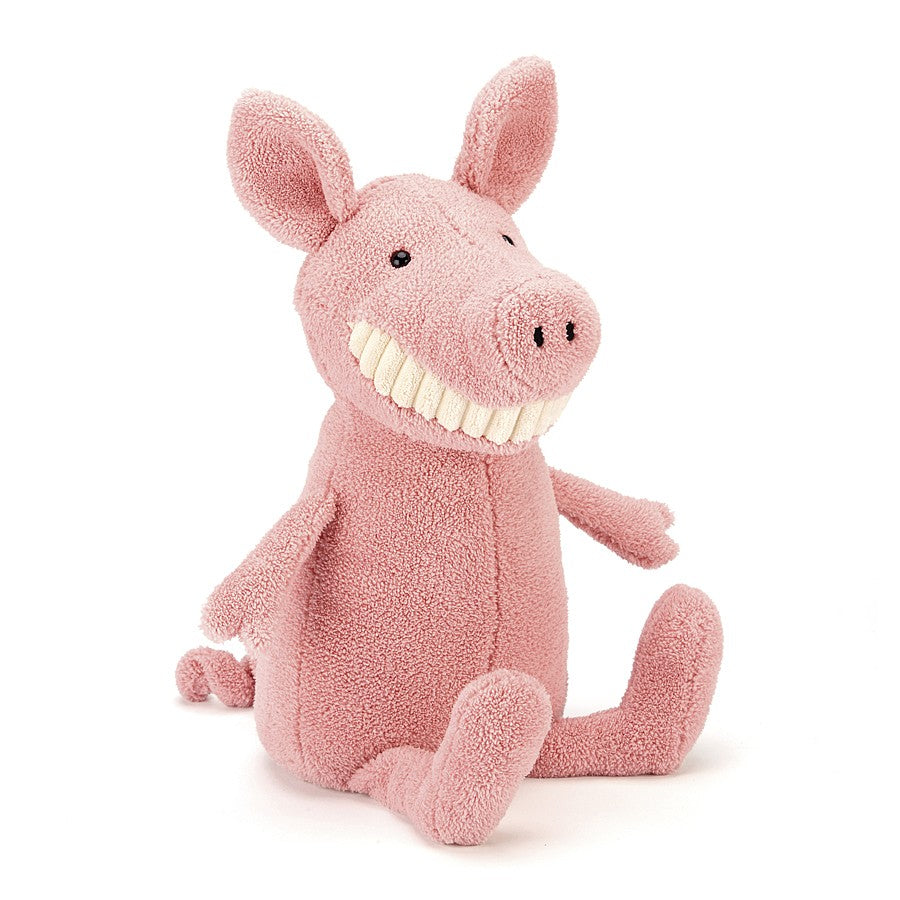 JellyCat Toothy Pig - Medium H36cm | Little Baby.