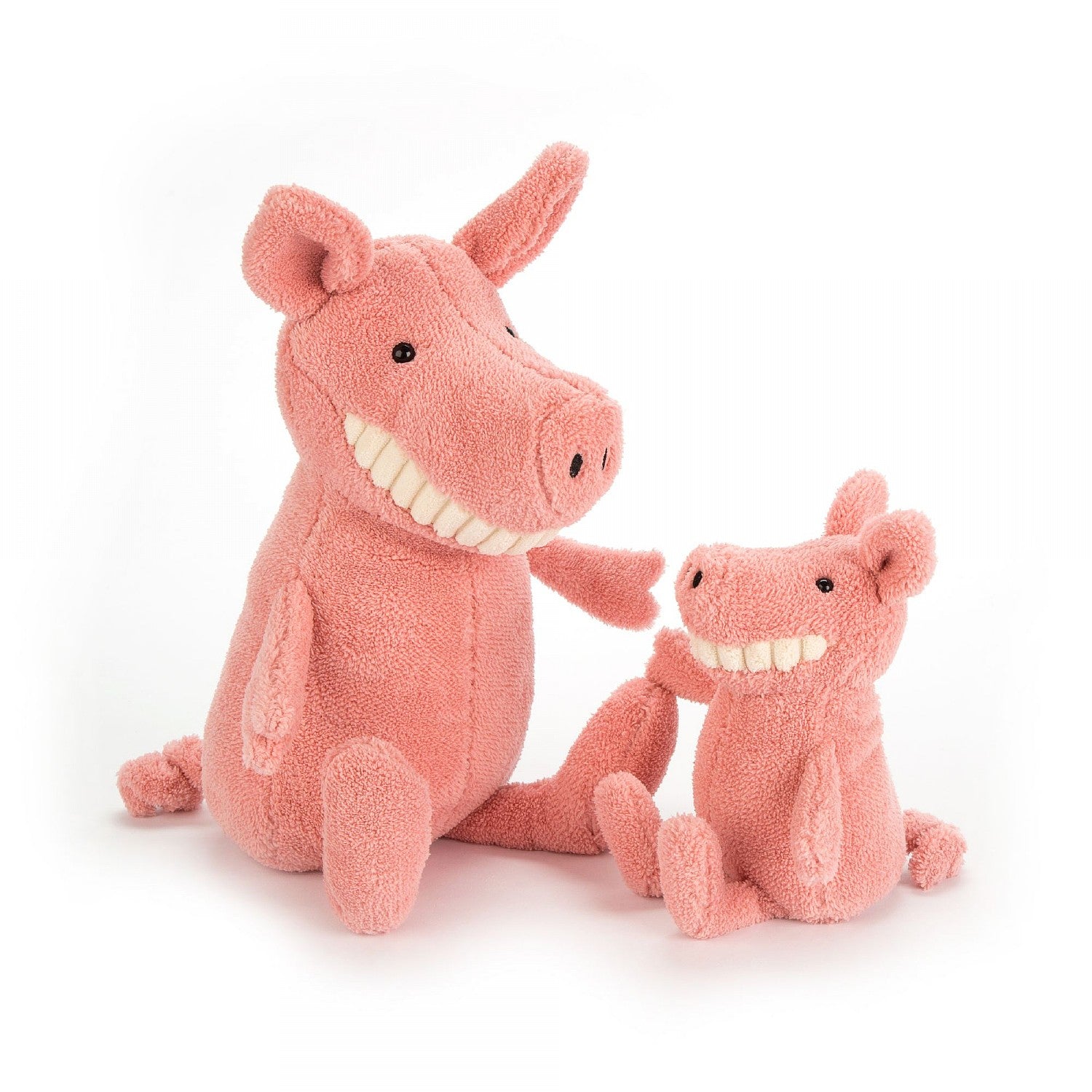 JellyCat Toothy Pig - Medium H36cm | Little Baby.