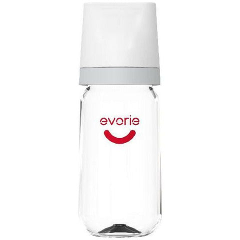 Evorie Tritan Wide-neck Baby Milk Feeding Bottle 240mL/8oz, Daisy