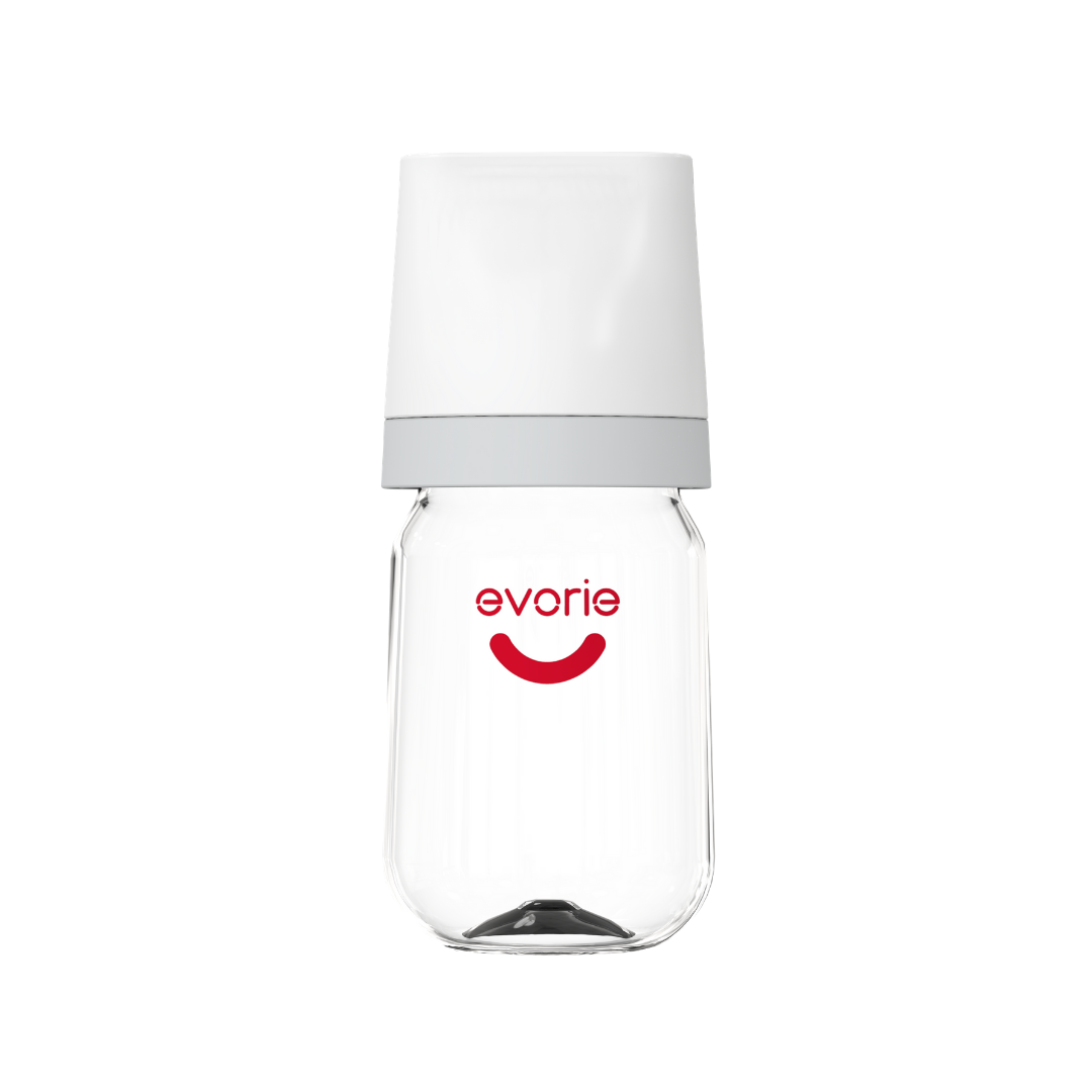 Evorie Tritan Wide-neck Baby Milk Feeding Bottle 160mL/5oz, Daisy-1