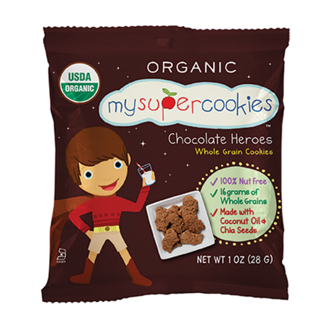 [Bundle Pack] My Super Foods, My Super Cookies- Chocolate Heroes (Pack of 4) | Little Baby.
