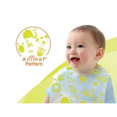 Pigeon Disposable Baby Bibs 30 sheets (Animal Prints) | Little Baby.
