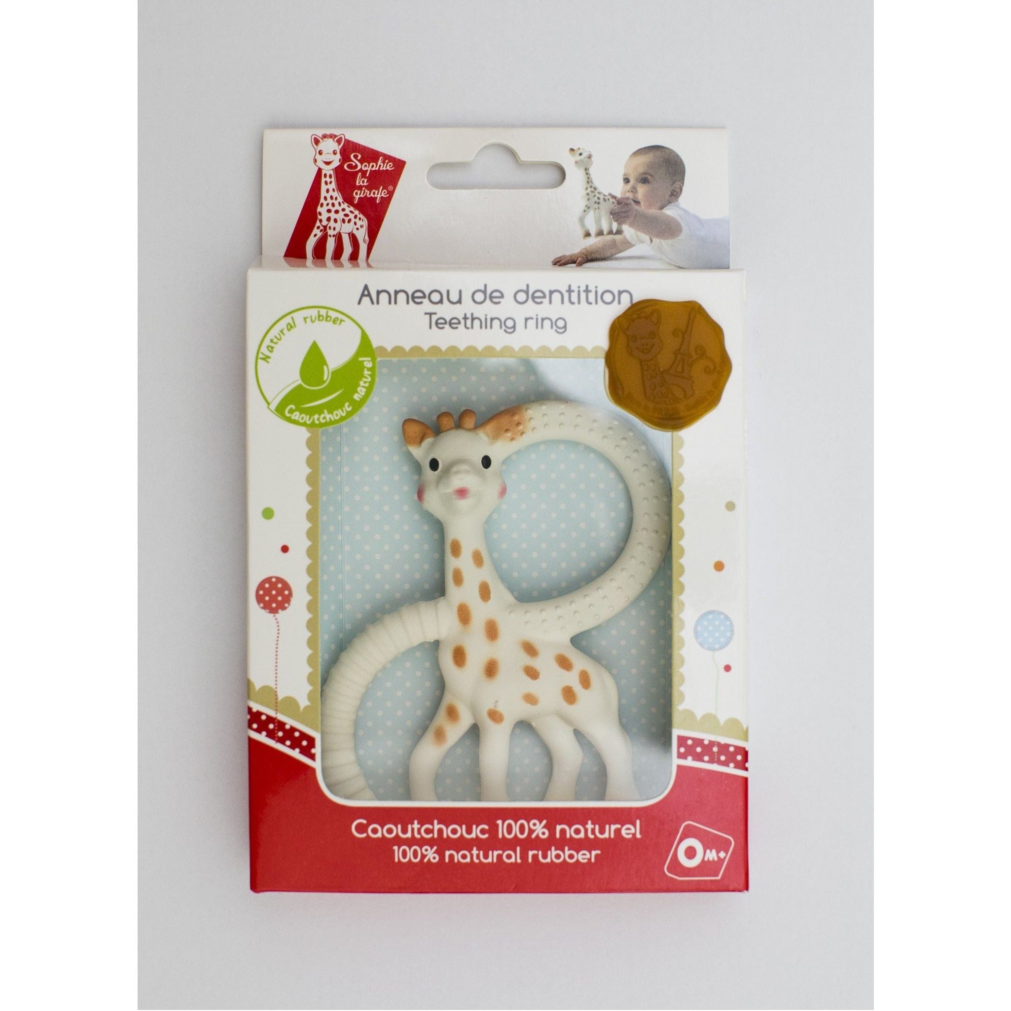 Sophie the Giraffe Teething Ring Organic NEW