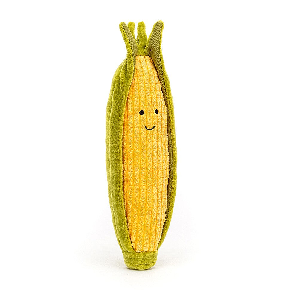 JellyCat Vivacious Vegetable Sweetcorn - H20cm | Little Baby.