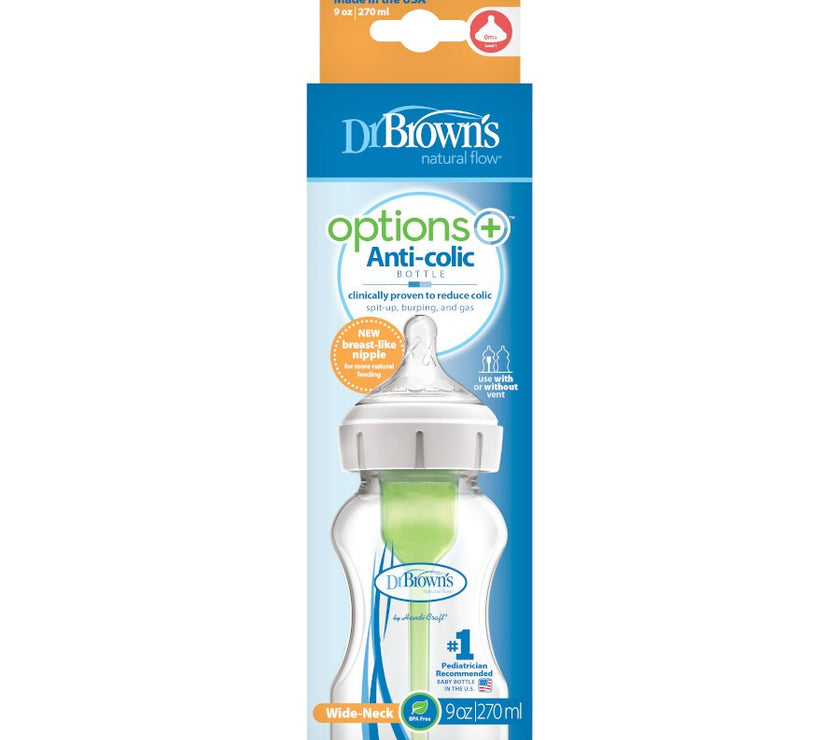 Dr. Brown's 270ml PP Wide-Neck Options+ Bottle