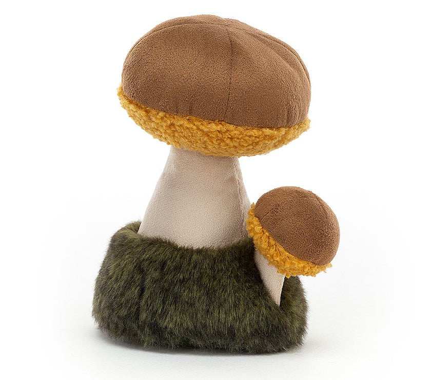 JellyCat Wild Nature Boletus Mushroom - H15cm