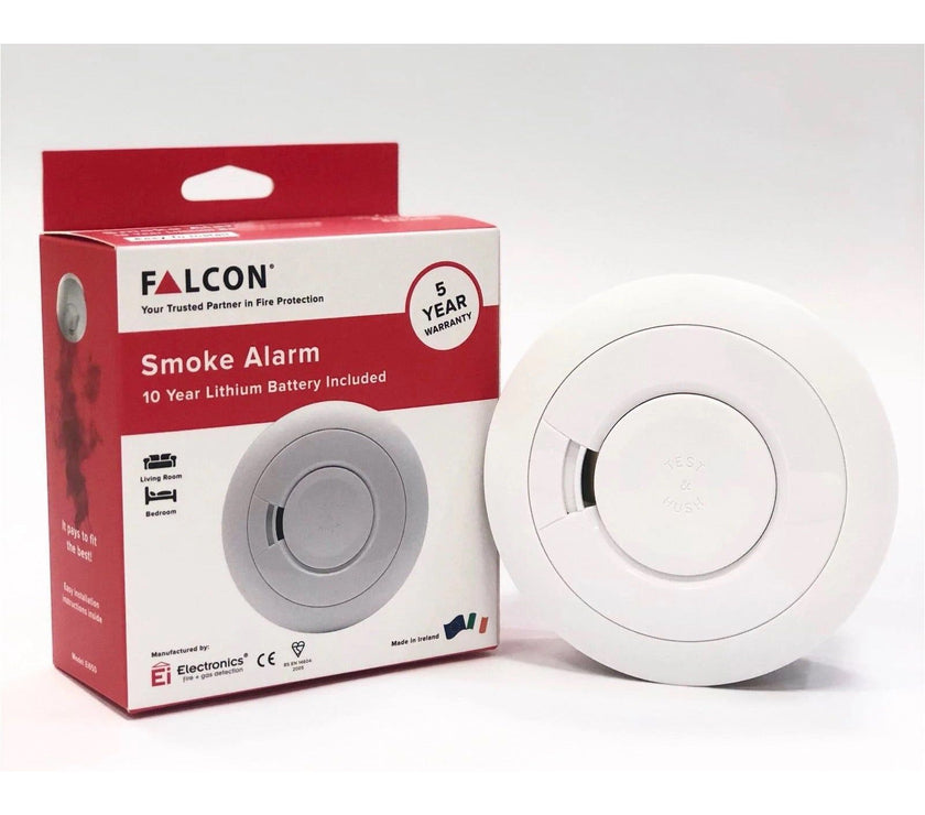 FALCON Optical Smoke Detector 10 Years Lithium Battery (Model: Ei650) | Little Baby.