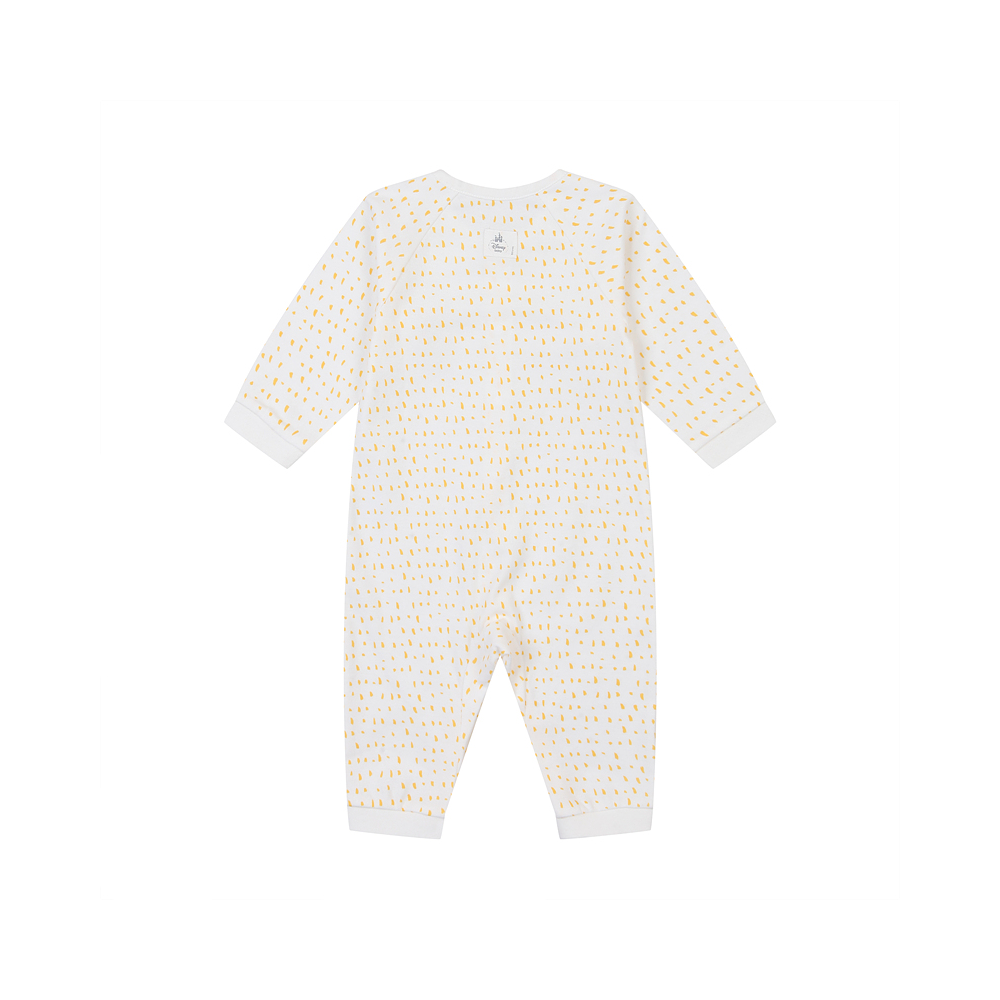 Agabang x Disney Baby Winnie the Pooh Baby Jumpsuit with Bib-3