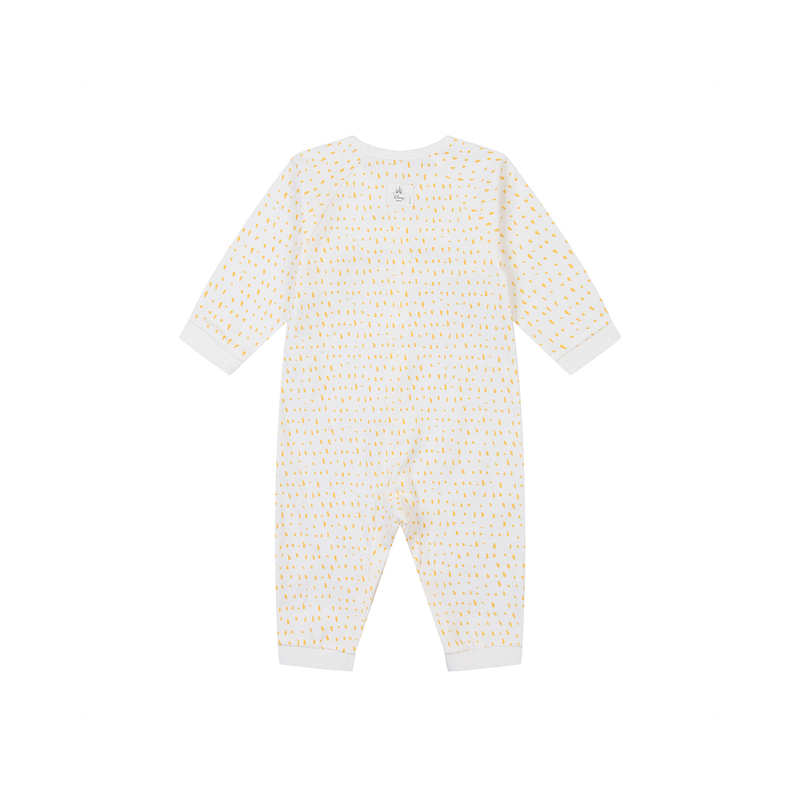 Agabang x Disney Baby Winnie the Pooh Baby Jumpsuit with Bib-3