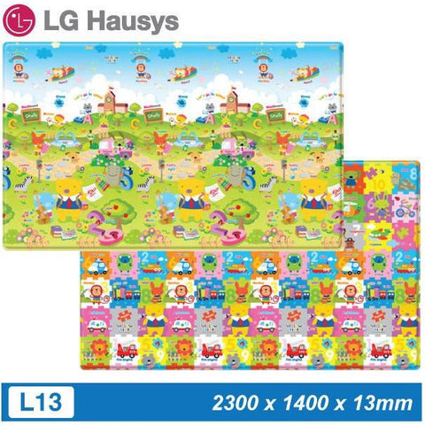 LG Hausys Playmat - Yellow Bear Studying (L13) | Little Baby.