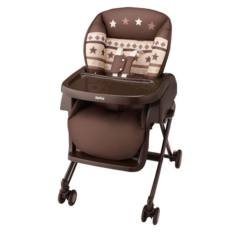 Aprica High-Low Bed & Chair TW Yuralism Brown | Little Baby.