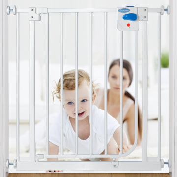 Lucky baby online retractable gate