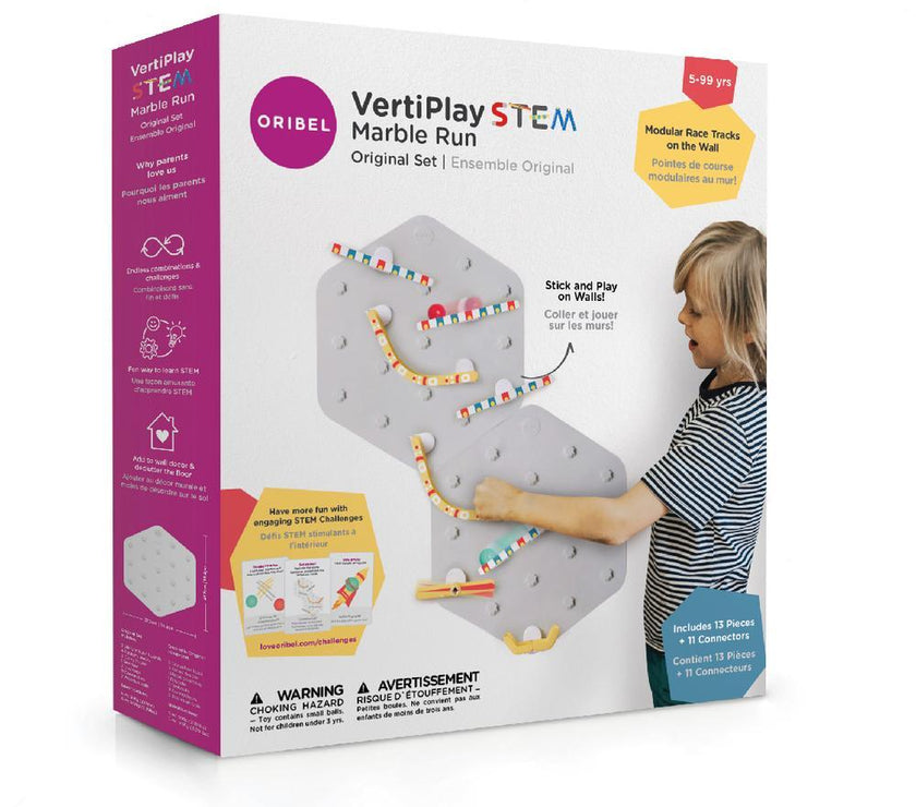 Oribel VertiPlay STEM Marble Run | Original Set of 2 | Little Baby.