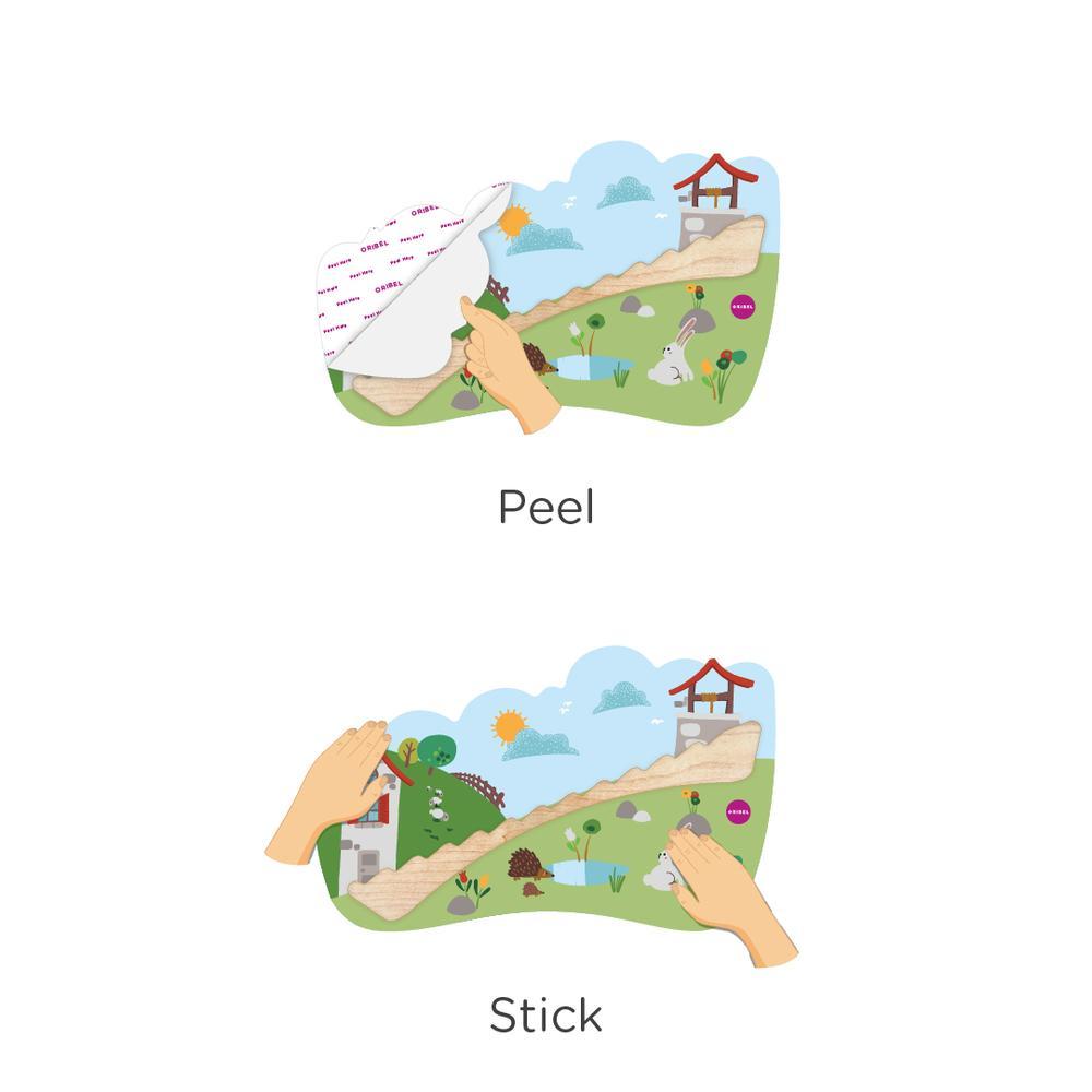 Oribel VertiPlay Wall Toy: Jack and Jill | Little Baby.