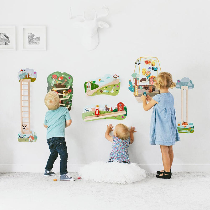 Oribel VertiPlay Wall Toy: Jack and Jill | Little Baby.