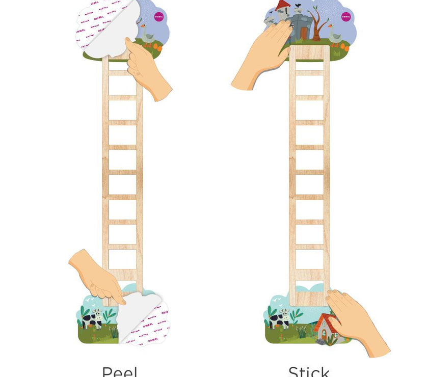 Oribel VertiPlay Wall Toy: Jack Vs Giant | Little Baby.