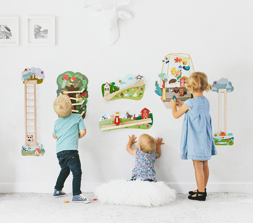 Oribel VertiPlay Wall Toy: Jack Vs Giant | Little Baby.
