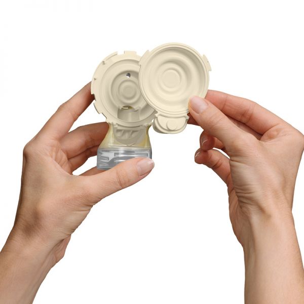 Medela Spare Part Connector Assembled w/Valve (Swingmaxi/ Freestyle)-2