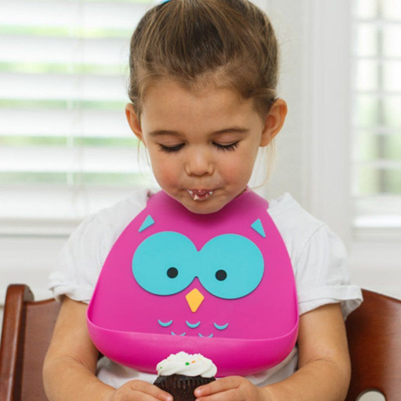 Make My Day Bib - Owl | Little Baby.
