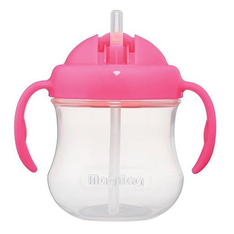 Pigeon MagMag Straw Cup (for 8 months onwards) Pink | Little Baby.