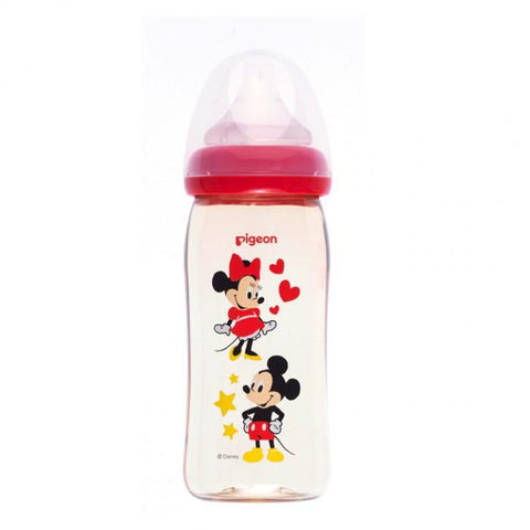 Pigeon Softtouch PPSU Nursing Bottle 240ml Disney | Little Baby.