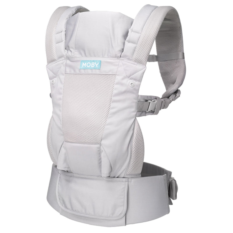 MOBY Move 4 Position Carrier - Glacier Grey | Little Baby.