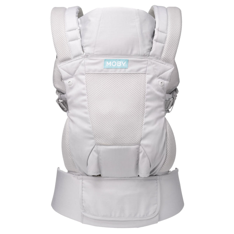 MOBY Move 4 Position Carrier - Glacier Grey | Little Baby.