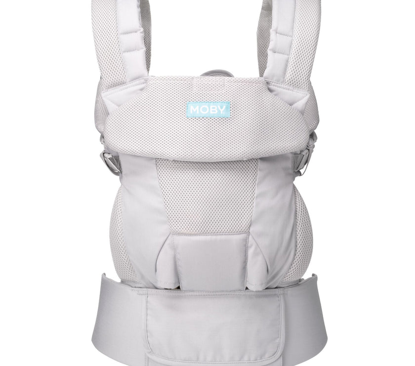 MOBY Move 4 Position Carrier - Glacier Grey | Little Baby.