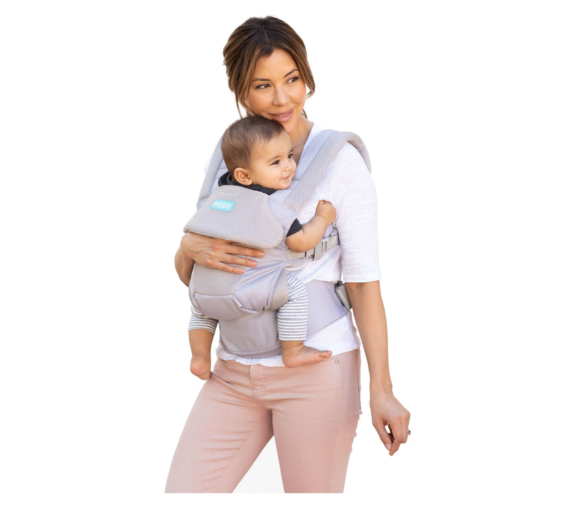 MOBY Move 4 Position Carrier - Glacier Grey | Little Baby.