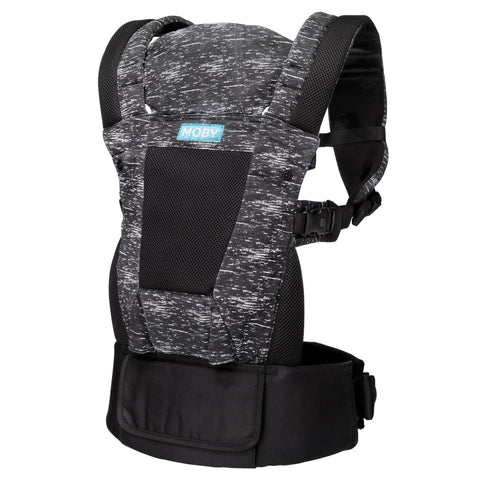 MOBY Move 4 Position Carrier - Twilight Black | Little Baby.
